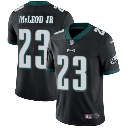 Nike Eagles #23 Rodney McLeod Jr Black Alternate Men's Stitched NFL Vapor Untouchable Limited Jersey - Click Image to Close